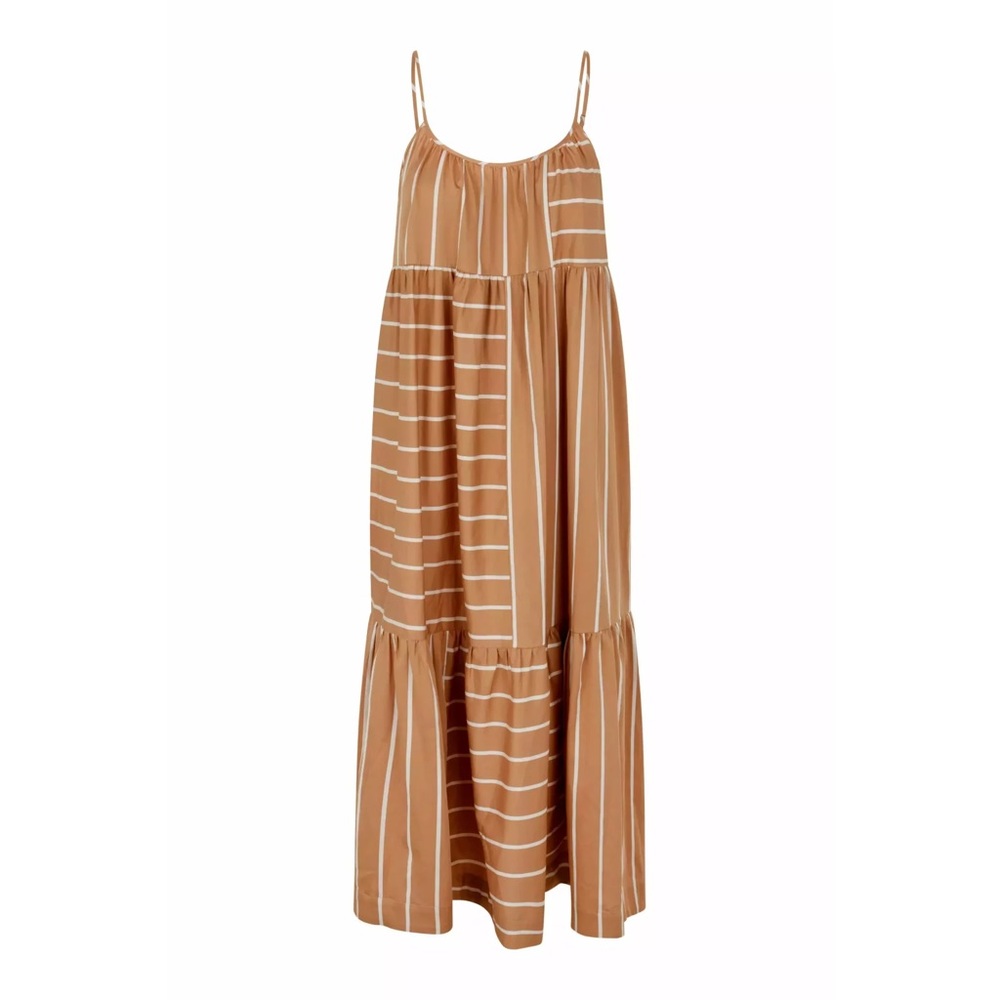 Just Female Think Dress Tannin Size 34 (xs)